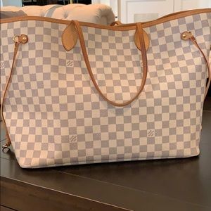 Louis Vuitton Neverfull GM Damier Azur Canvas